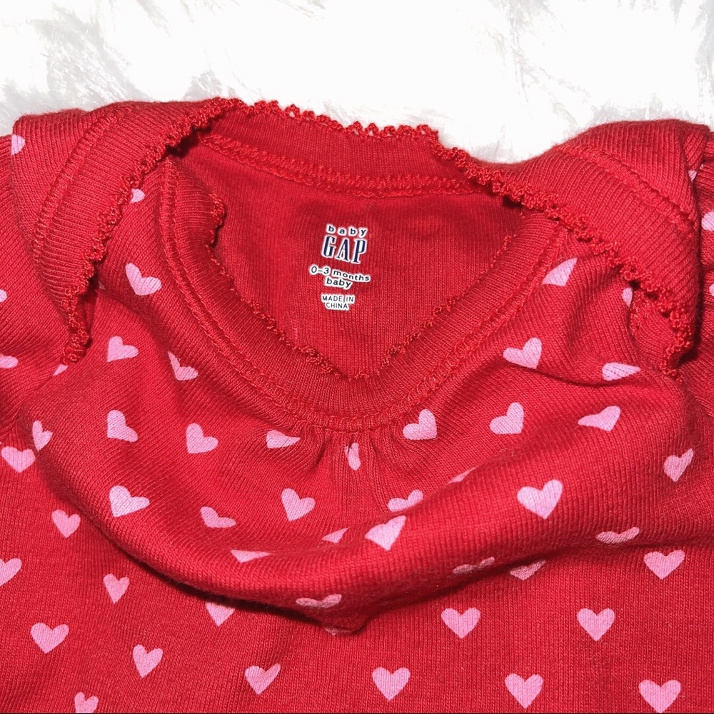 0-3M GAP baby girl long sleeve bodysuits - Picture 5 of 5